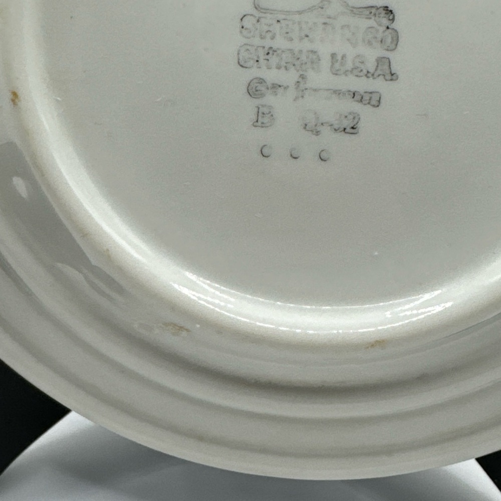 Shennong Vintage Blue Willow 6" Bread Butter‎ Plate - Picture 6 of 8